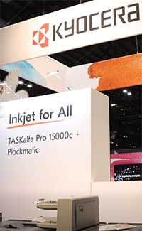 Kyocera video from Printing United 2026